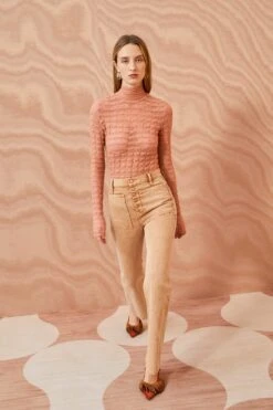 ULLA JOHNSON Adora Turtleneck - Copper -ULLA JOHNSON Outlet ULLA JOHNSON Adora Turtleneck COPPER 0510 UPDATE