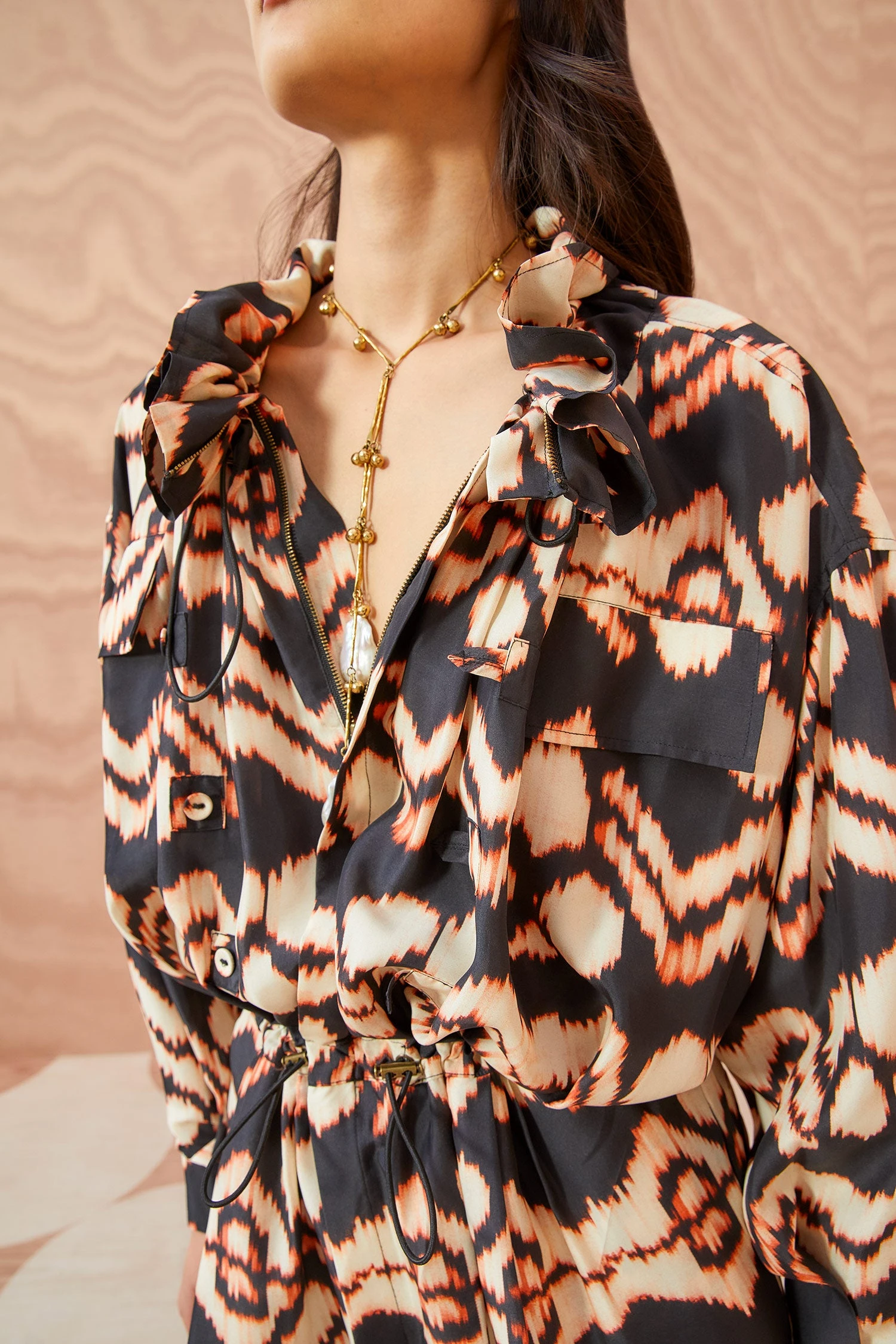 ULLA JOHNSON Aida Jumpsuit - Obsidian 3 ULLA JOHNSON Aida Jumpsuit - Obsidian - Image 3