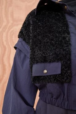 ULLA JOHNSON Aidan Jacket - Midnight -ULLA JOHNSON Outlet ULLA JOHNSON Aidan Jacket MIDNIGHT 0076