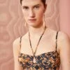 ULLA JOHNSON Aleena Bikini Top - Constellation