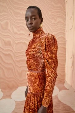 ULLA JOHNSON Althea Turtleneck - Sienna -ULLA JOHNSON Outlet ULLA JOHNSON Althea Turtleneck SIENNA 0137