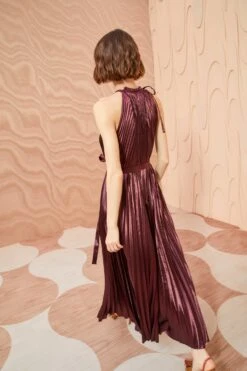 ULLA JOHNSON Amiko Dress - Mahogany 8 ULLA JOHNSON Amiko Dress - Mahogany -ULLA JOHNSON Outlet ULLA JOHNSON Amiko Dress MAHOGANY 0096