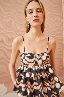 ULLA JOHNSON Amrita Top - Obsidian -ULLA JOHNSON Outlet ULLA JOHNSON Amrita Top OBSIDIAN 05