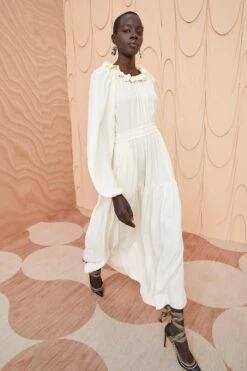 ULLA JOHNSON Annalisa Dress - Pristine -ULLA JOHNSON Outlet ULLA JOHNSON Annalisa Dress PRISTINE RESHOOT FROM DAY 3 03