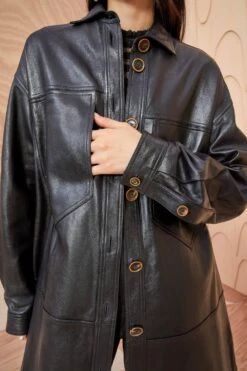 ULLA JOHNSON Apollo Jacket - Noir 9 ULLA JOHNSON Apollo Jacket - Noir -ULLA JOHNSON Outlet ULLA JOHNSON Apollo Jacket NOIR 0105