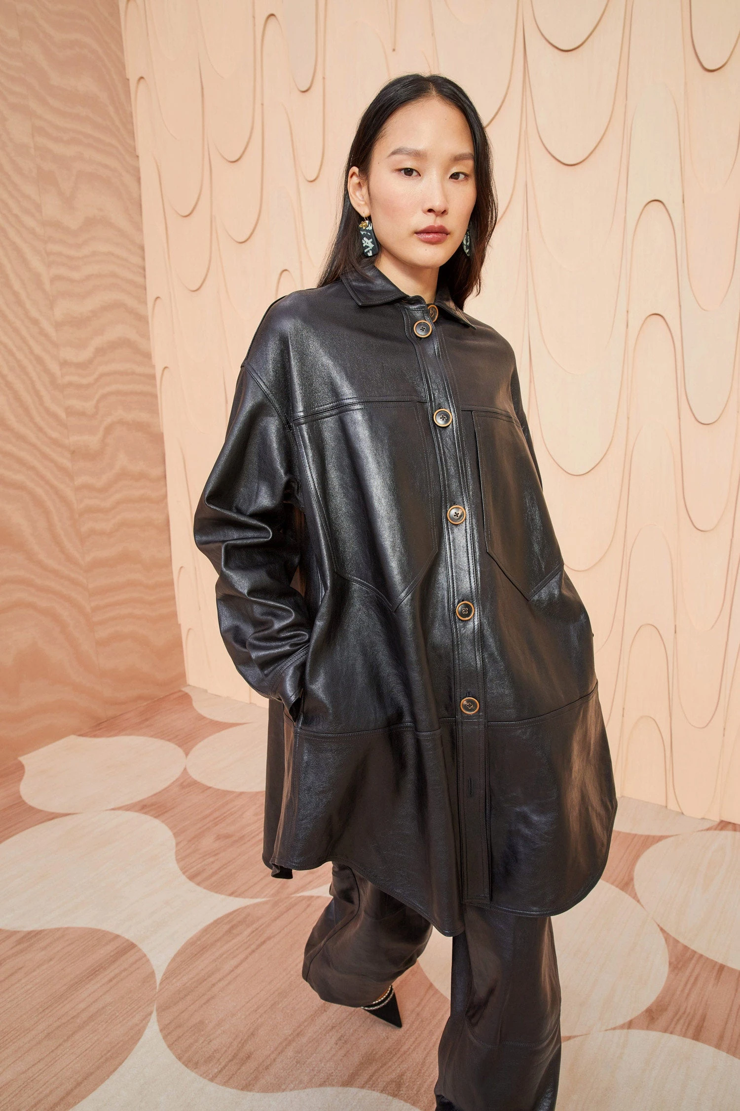 ULLA JOHNSON Apollo Jacket - Noir 1 ULLA JOHNSON Apollo Jacket - Noir