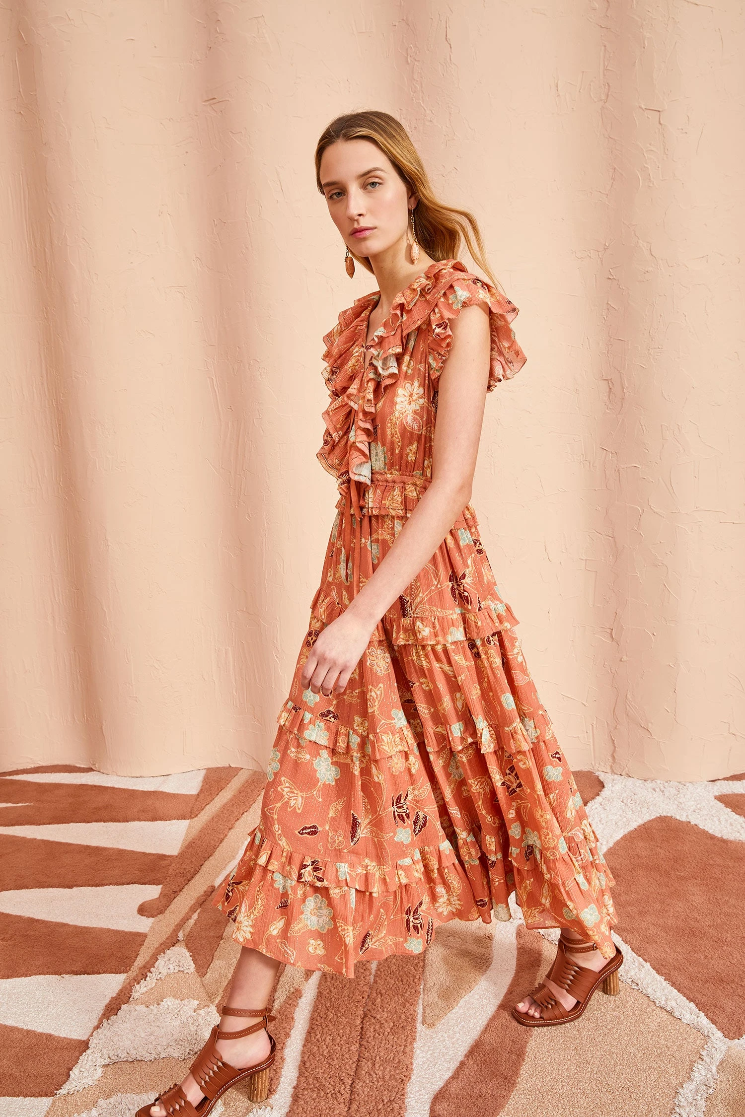 ULLA JOHNSON Arisa Dress - Mesa Floral 3 ULLA JOHNSON Arisa Dress - Mesa Floral - Image 3