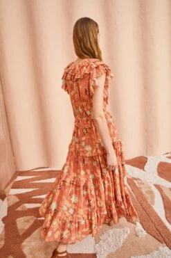 ULLA JOHNSON Arisa Dress - Mesa Floral 8 ULLA JOHNSON Arisa Dress - Mesa Floral -ULLA JOHNSON Outlet ULLA JOHNSON Arisa Dress MESA FLORAL 04