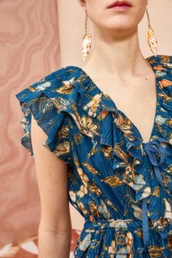 ULLA JOHNSON Arisa Dress - Moonlight Floral 9 ULLA JOHNSON Arisa Dress - Moonlight Floral -ULLA JOHNSON Outlet ULLA JOHNSON Arisa Dress MOONLIGHT FLORAL 05