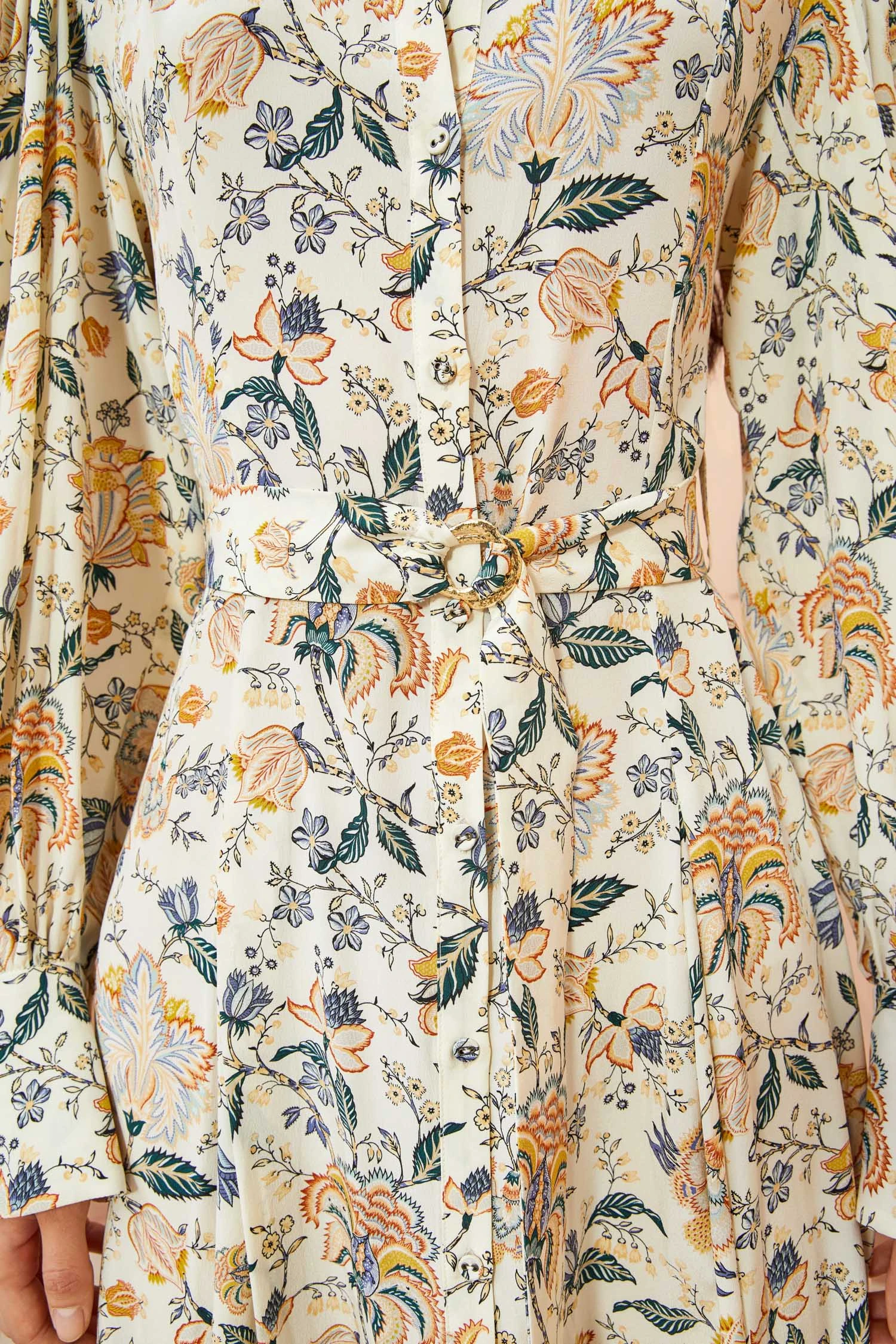 ULLA JOHNSON Athena Dress - Gardenia 3 ULLA JOHNSON Athena Dress - Gardenia - Image 3