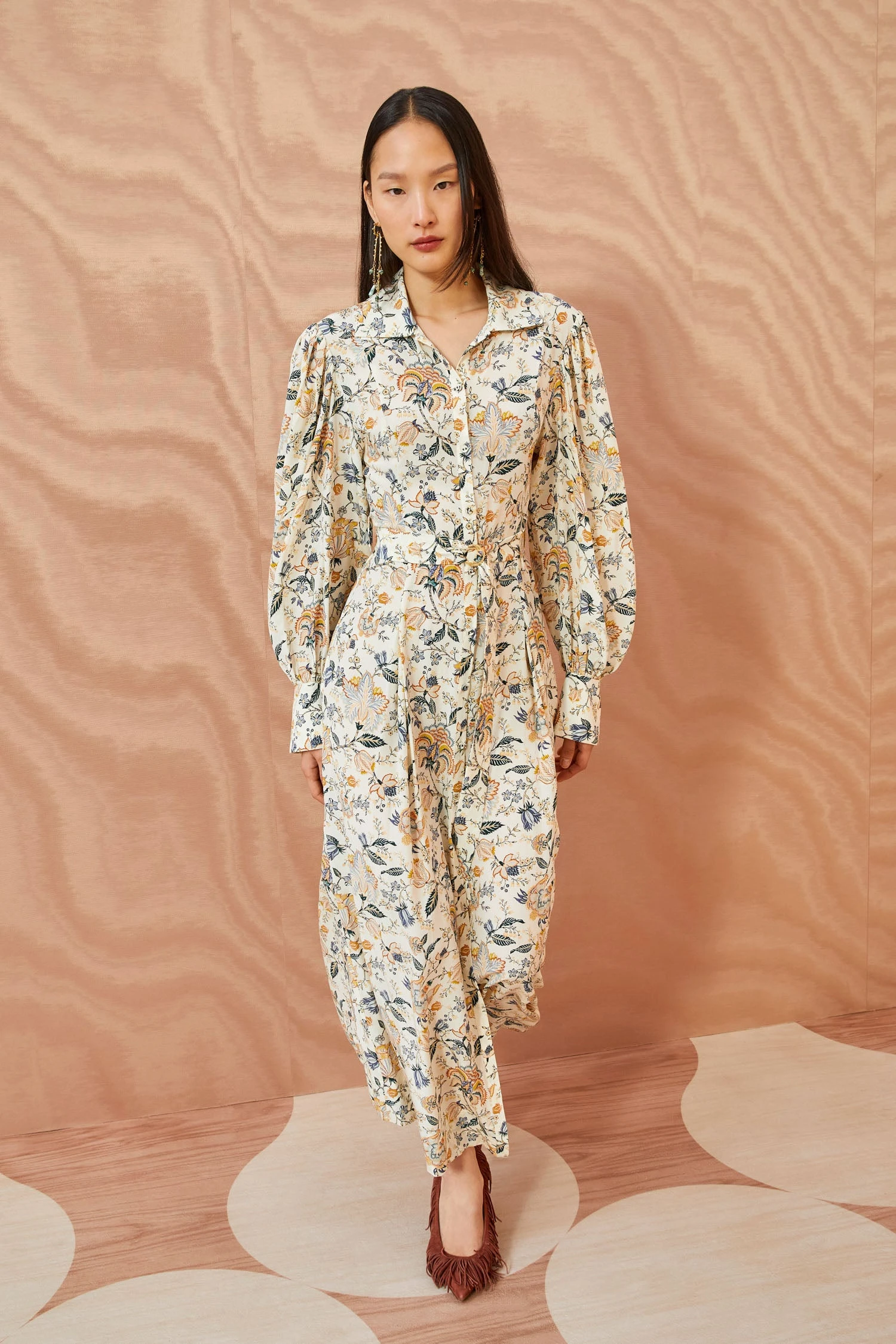 ULLA JOHNSON Athena Dress - Gardenia 5 ULLA JOHNSON Athena Dress - Gardenia - Image 5