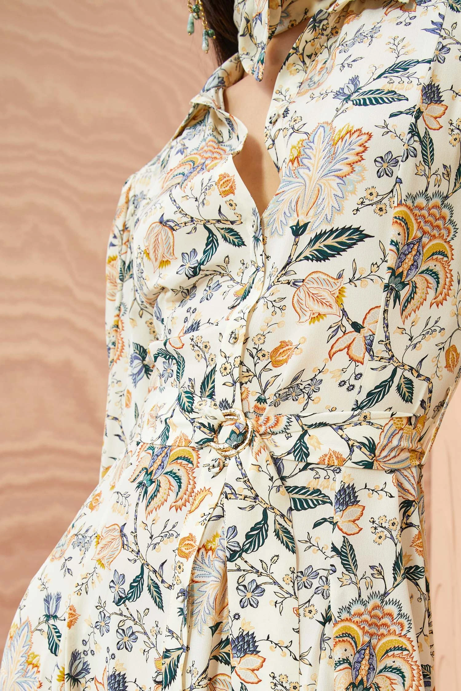 ULLA JOHNSON Athena Dress - Gardenia 2 ULLA JOHNSON Athena Dress - Gardenia - Image 2