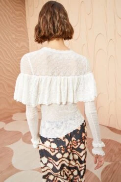 ULLA JOHNSON Augustina Pullover - Pristine -ULLA JOHNSON Outlet ULLA JOHNSON Augustina Pullover PRISTINE 04