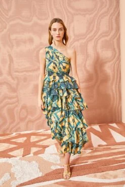 ULLA JOHNSON Auryn Gown - Constellation 7 ULLA JOHNSON Auryn Gown - Constellation -ULLA JOHNSON Outlet ULLA JOHNSON Auryn Gown CONSTELLATION 03