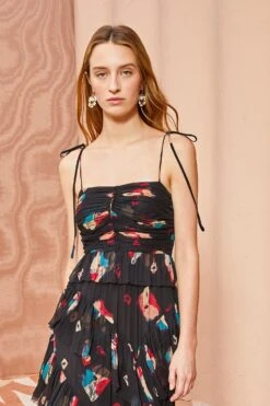 ULLA JOHNSON Aveline Gown - Nocturne 9 ULLA JOHNSON Aveline Gown - Nocturne -ULLA JOHNSON Outlet ULLA JOHNSON Aveline Gown NOCTURNE 05