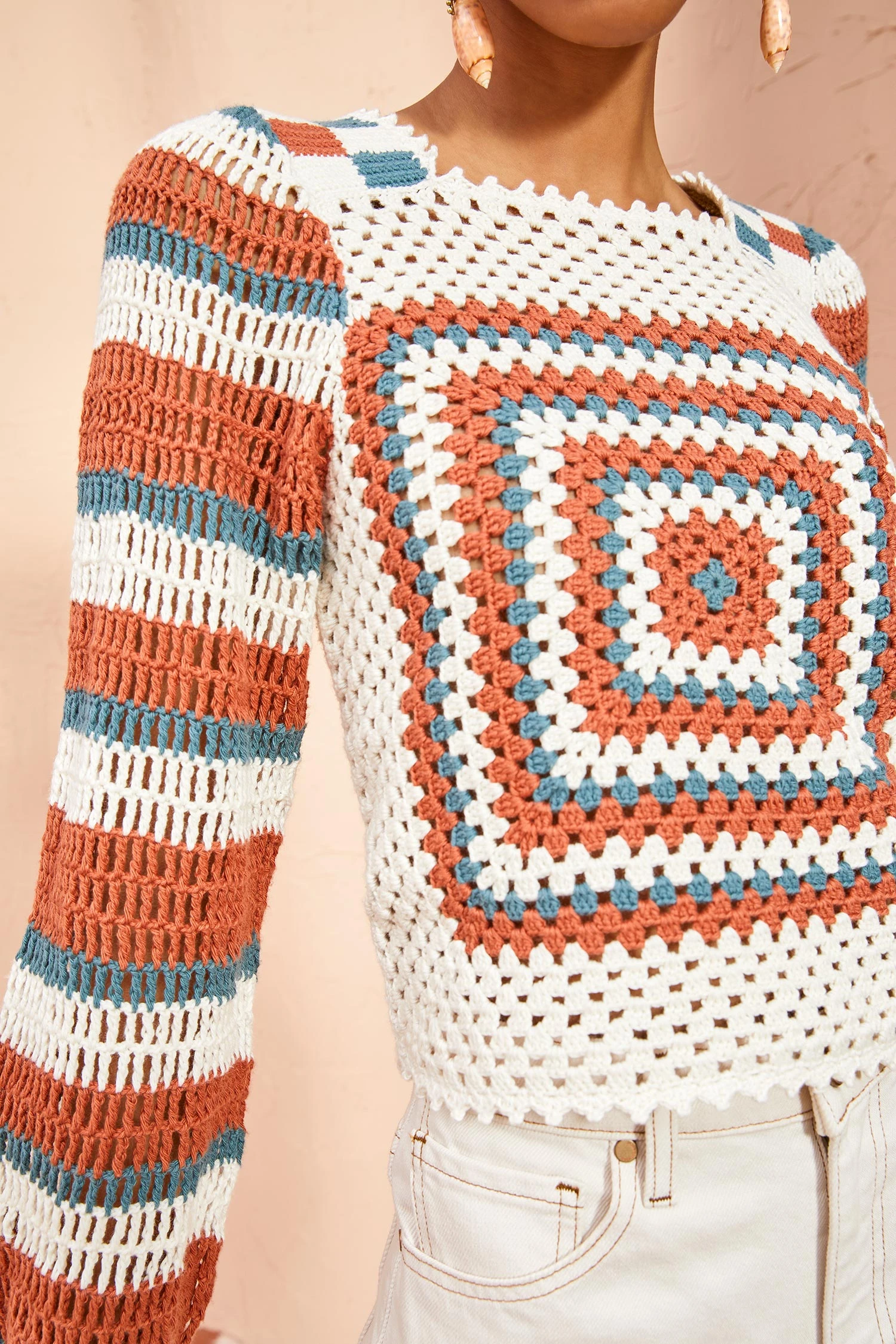 ULLA JOHNSON Beso Pullover - Canyon 2 ULLA JOHNSON Beso Pullover - Canyon - Image 2