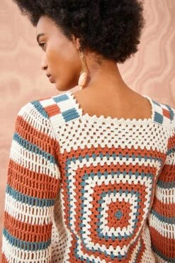 ULLA JOHNSON Beso Pullover - Canyon 6 ULLA JOHNSON Beso Pullover - Canyon -ULLA JOHNSON Outlet ULLA JOHNSON Beso Pullover CANYON 03