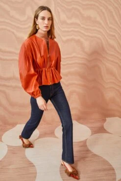 ULLA JOHNSON Briar Jacket - Sierra 9 ULLA JOHNSON Briar Jacket - Sierra -ULLA JOHNSON Outlet ULLA JOHNSON Briar Jacket SIERRA 0073