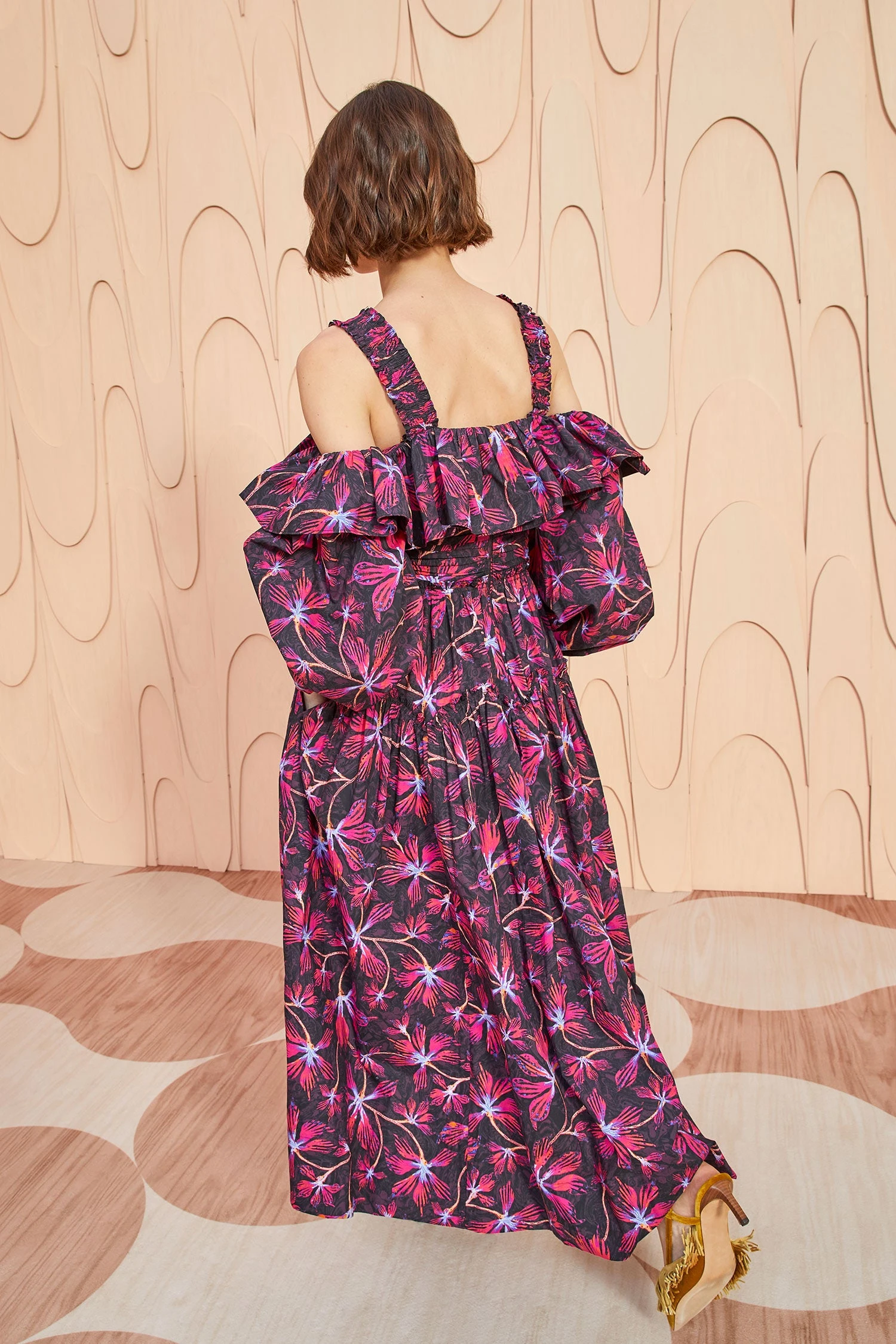 ULLA JOHNSON Caprice Dress - Zinnia 5 ULLA JOHNSON Caprice Dress - Zinnia - Image 5