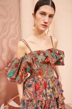 ULLA JOHNSON Carla Top - Primrose -ULLA JOHNSON Outlet ULLA JOHNSON Carla Top PRIMROSE 04