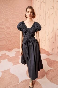 Featured Products 23 ULLA JOHNSON Cecile Dress - Noir