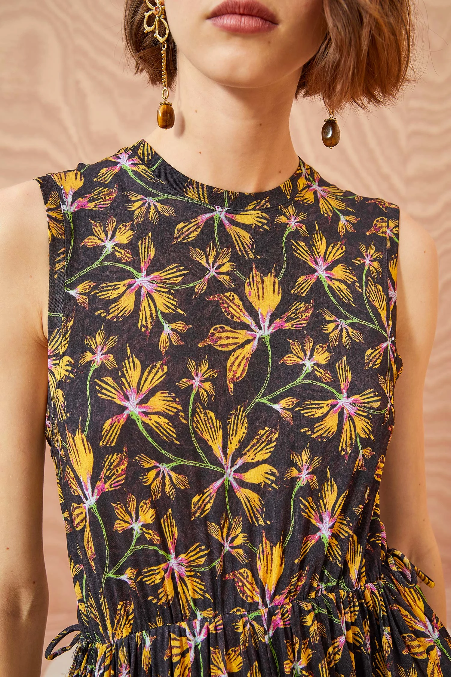 ULLA JOHNSON Clea Dress - Maple 2 ULLA JOHNSON Clea Dress - Maple - Image 2