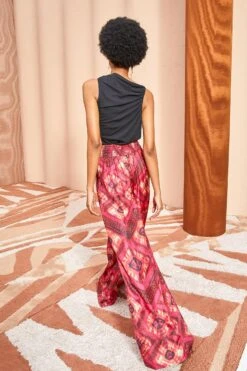 ULLA JOHNSON Clemence Pants - Wild Rose -ULLA JOHNSON Outlet ULLA JOHNSON Clemence Pants WILD ROSE 03