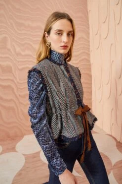 ULLA JOHNSON Clyde Vest - Graphite -ULLA JOHNSON Outlet ULLA JOHNSON Clyde Vest GRAPHITE 0102