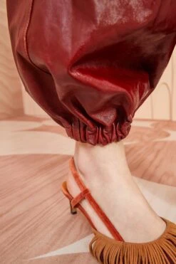 ULLA JOHNSON Cyrus Pant - Mahogany -ULLA JOHNSON Outlet ULLA JOHNSON Cyrus Pant MAHOGANY 0165