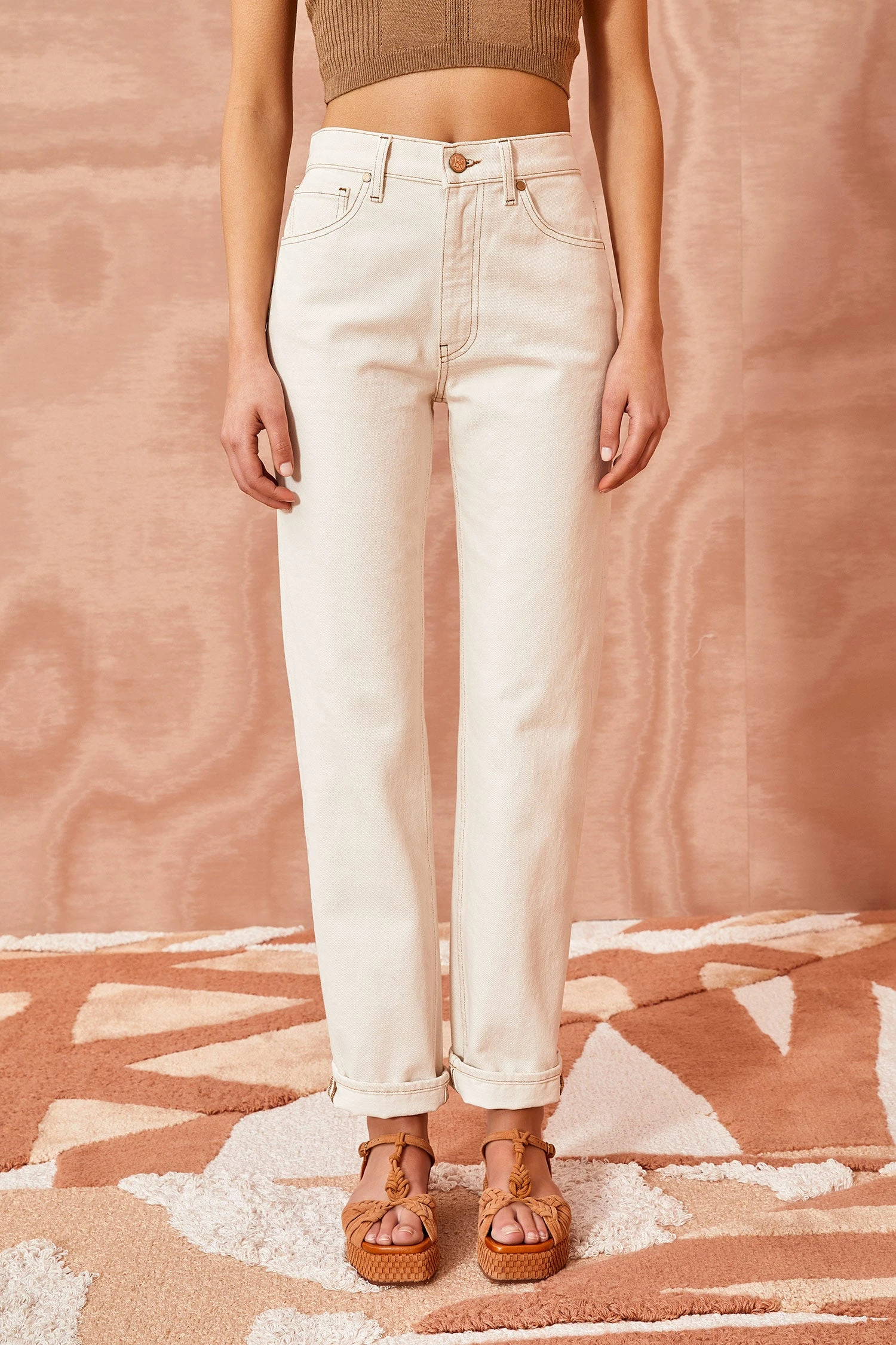 ULLA JOHNSON Daphne Jean - Cowrie Wash 2 ULLA JOHNSON Daphne Jean - Cowrie Wash - Image 2