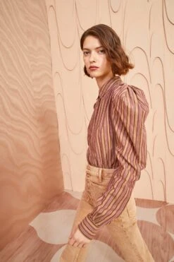 ULLA JOHNSON Dari Blouse - Mulberry 7 ULLA JOHNSON Dari Blouse - Mulberry -ULLA JOHNSON Outlet ULLA JOHNSON Dari Blouse MULBERRY 0070