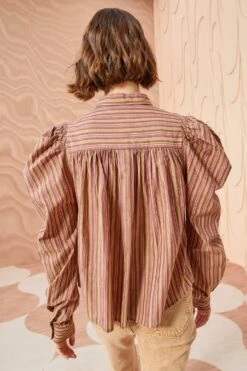 ULLA JOHNSON Dari Blouse - Mulberry 8 ULLA JOHNSON Dari Blouse - Mulberry -ULLA JOHNSON Outlet ULLA JOHNSON Dari Blouse MULBERRY 0125