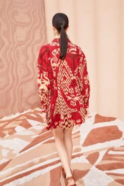 ULLA JOHNSON Dari Dress - Vermilion 6 ULLA JOHNSON Dari Dress - Vermilion -ULLA JOHNSON Outlet ULLA JOHNSON Dari Dress VERMILION 03