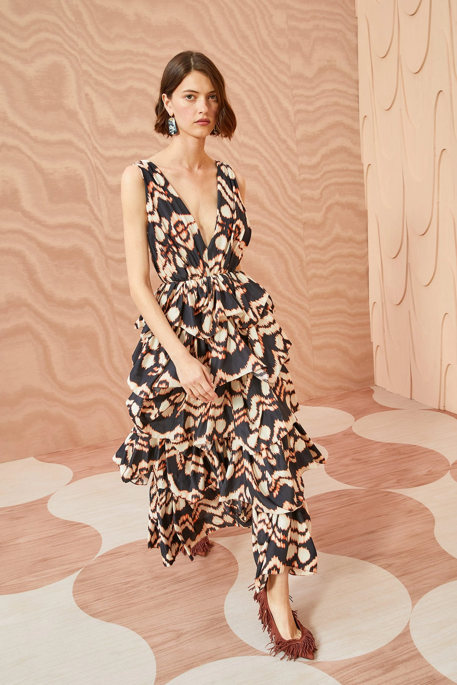 ULLA JOHNSON Dephne Dress - Obsidian 1 ULLA JOHNSON Dephne Dress - Obsidian