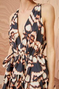 ULLA JOHNSON Dephne Dress - Obsidian 11 ULLA JOHNSON Dephne Dress - Obsidian -ULLA JOHNSON Outlet ULLA JOHNSON Dephne Dress OBSIDIAN 05