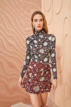 ULLA JOHNSON Dimi Skirt - Heliotrope 9 ULLA JOHNSON Dimi Skirt - Heliotrope -ULLA JOHNSON Outlet ULLA JOHNSON Dimi Skirt HELIOTROPE 0056