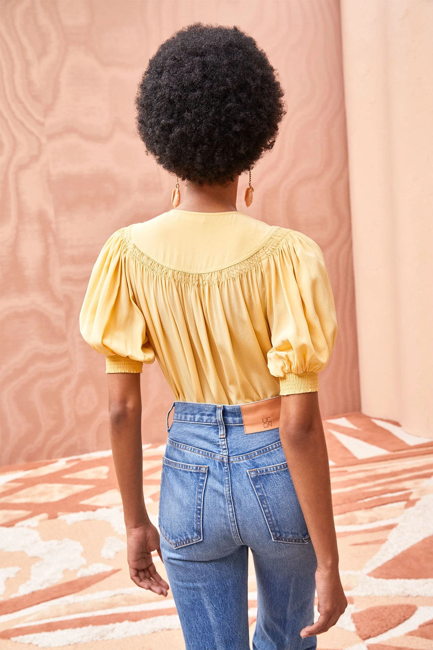 ULLA JOHNSON Dina Top - Dune 4 ULLA JOHNSON Dina Top - Dune - Image 4