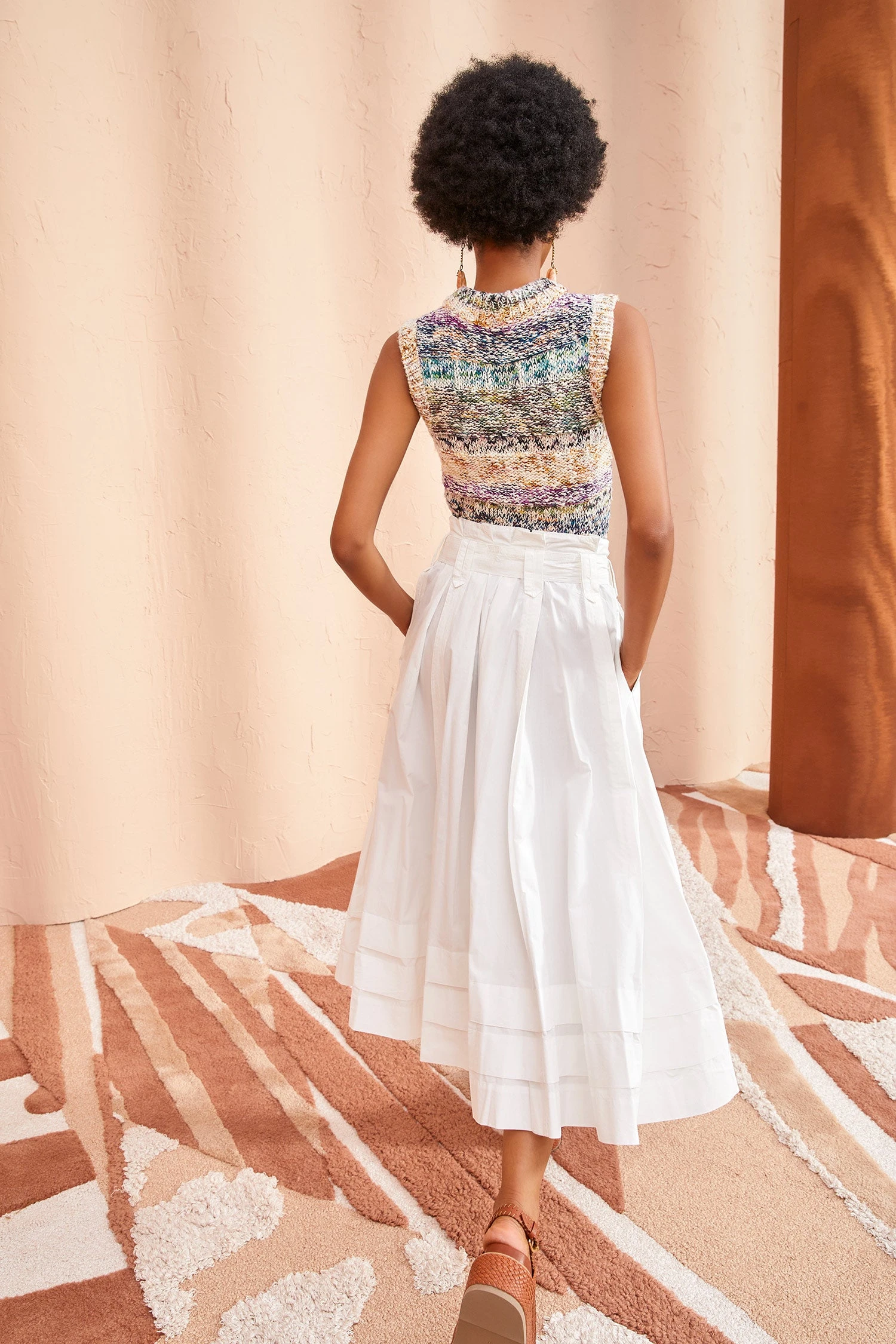 ULLA JOHNSON Dylan Skirt - Pristine 4 ULLA JOHNSON Dylan Skirt - Pristine - Image 4