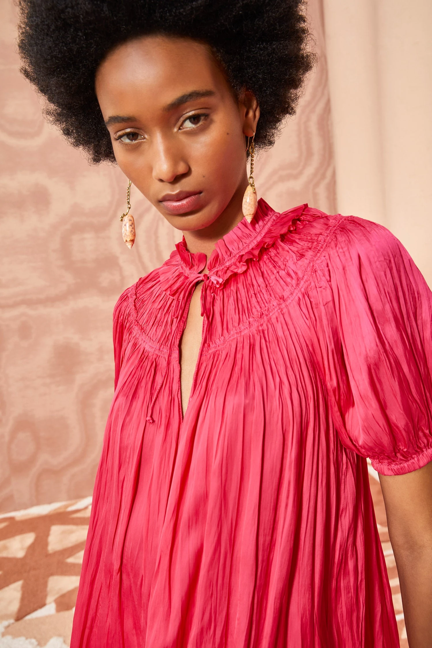 ULLA JOHNSON Eleni Top - Orchid 2 ULLA JOHNSON Eleni Top - Orchid - Image 2