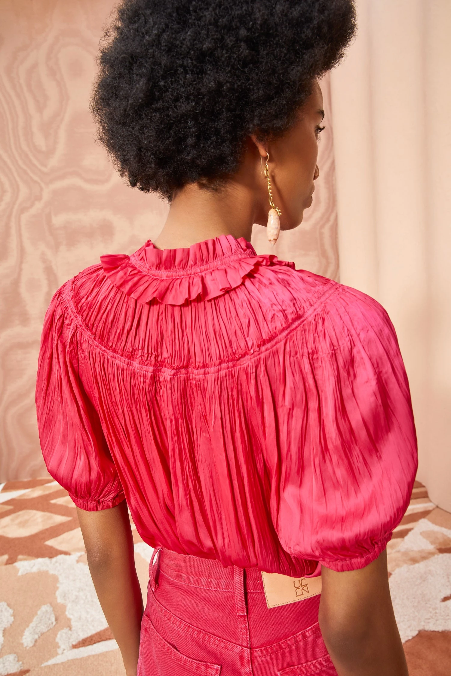 ULLA JOHNSON Eleni Top - Orchid 4 ULLA JOHNSON Eleni Top - Orchid - Image 4