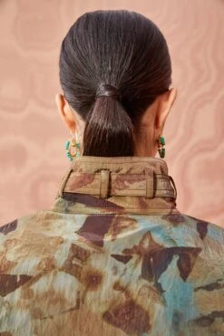 ULLA JOHNSON Elettra Trench - Chalcedony -ULLA JOHNSON Outlet ULLA JOHNSON Elettra Trench CHALCEDONY 0163