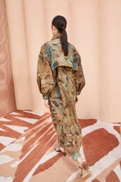 ULLA JOHNSON Elettra Trench - Chalcedony -ULLA JOHNSON Outlet ULLA JOHNSON Elettra Trench CHALCEDONY 0179