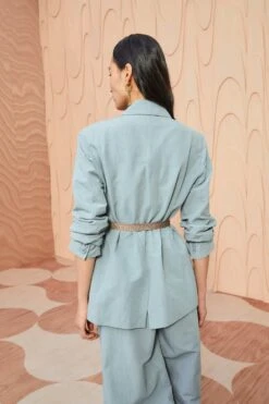 ULLA JOHNSON Ellery Jacket - Agave 9 ULLA JOHNSON Ellery Jacket - Agave -ULLA JOHNSON Outlet ULLA JOHNSON Ellery Jacket AGAVE 0132