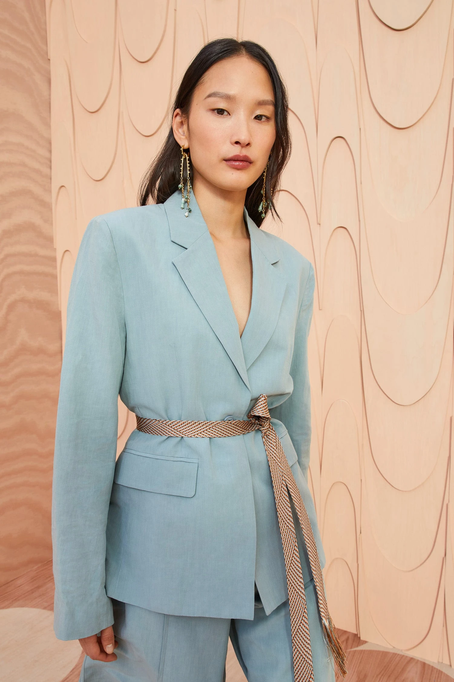 ULLA JOHNSON Ellery Jacket - Agave 5 ULLA JOHNSON Ellery Jacket - Agave - Image 5