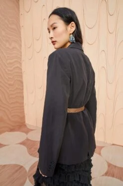 ULLA JOHNSON Ellery Jacket - Noir 8 ULLA JOHNSON Ellery Jacket - Noir -ULLA JOHNSON Outlet ULLA JOHNSON Ellery Jacket NOIR 0147