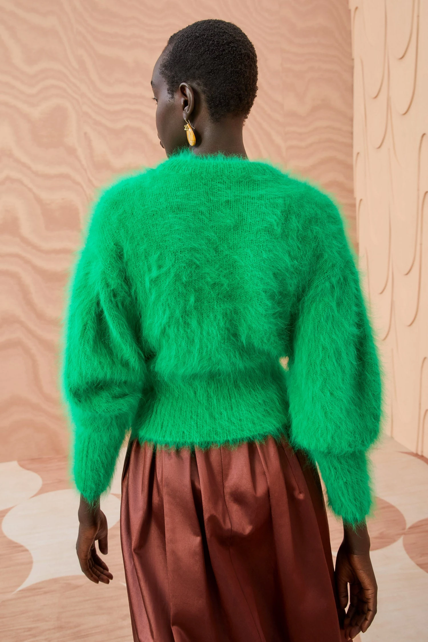 ULLA JOHNSON Emira Pullover - Emerald 4 ULLA JOHNSON Emira Pullover - Emerald - Image 4