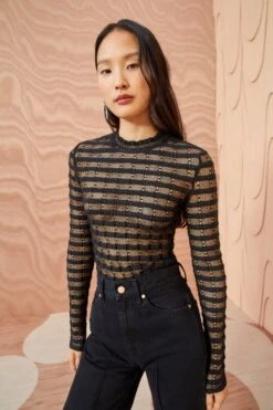 ULLA JOHNSON Emma Top - Noir -ULLA JOHNSON Outlet ULLA JOHNSON Emma Top NOIR 0082