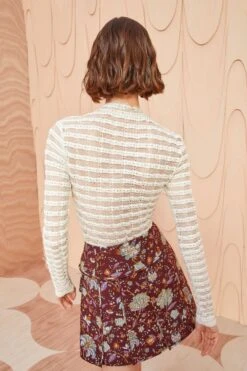 ULLA JOHNSON Emma Top - Pristine 8 ULLA JOHNSON Emma Top - Pristine -ULLA JOHNSON Outlet ULLA JOHNSON Emma Top PRISTINE 0109