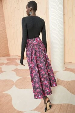 ULLA JOHNSON Emmy Skirt - Zinnia 8 ULLA JOHNSON Emmy Skirt - Zinnia -ULLA JOHNSON Outlet ULLA JOHNSON Emmy Skirt ZINNIA 04
