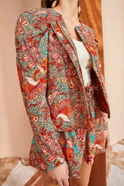 ULLA JOHNSON Esti Jacket - Primrose 7 ULLA JOHNSON Esti Jacket - Primrose -ULLA JOHNSON Outlet ULLA JOHNSON Esti Jacket PRIMROSE 0083